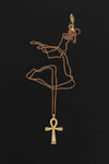 Cairo Necklace Small Gold Vermeil