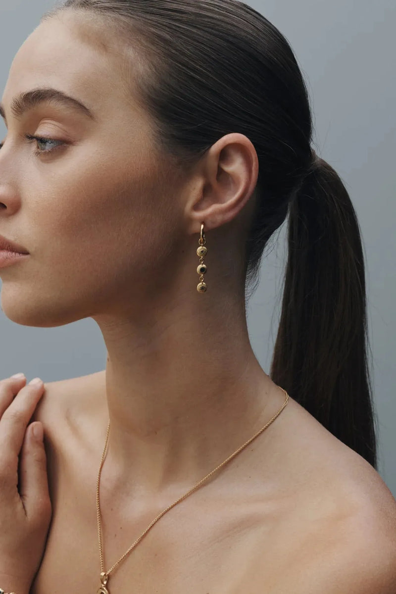 Blessing Earrings Gold Vermeil
