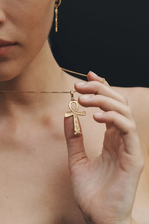 Cairo Necklace Large Gold Vermeil