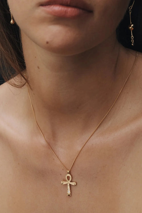Cairo Necklace Small Gold Vermeil