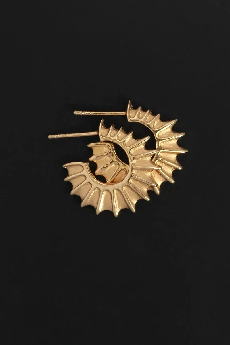 Calypso Hoops Gold Vermeil