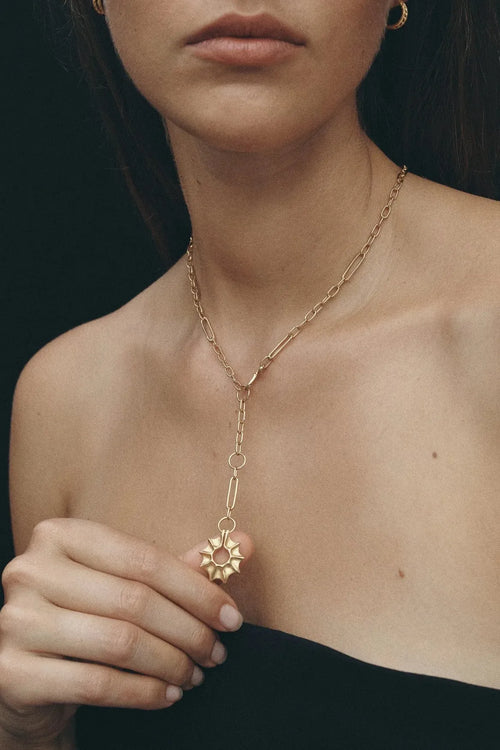 Calypso Lariat Gold Vermeil