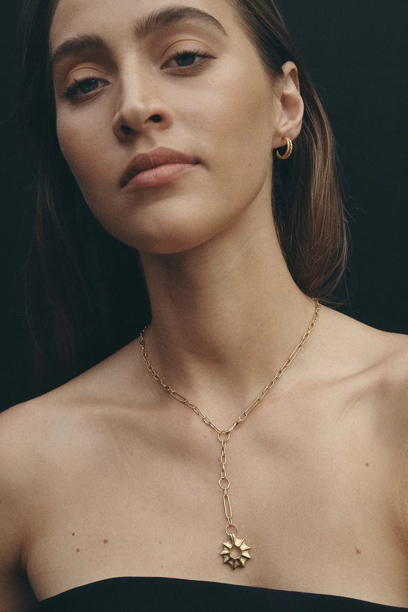 Calypso Lariat Gold Vermeil