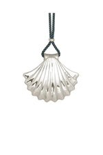 Eleni Cord Necklace Silver