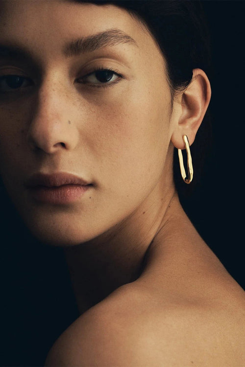 Kaolin Earrings Gold