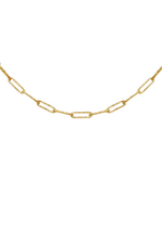 Kiya Chain Necklace Gold Vermeil