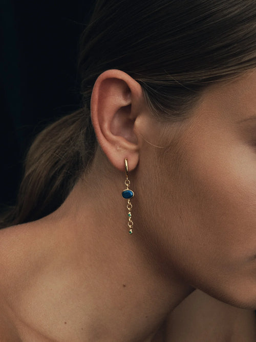 Lazuli Earrings Gold