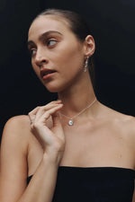 Mavi Eye Necklace Silver