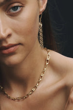Reign Chandelier Earrings Gold Vermeil