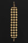 Reign Coin Bracelet Gold Vermeil