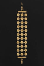 Reign Coin Bracelet Gold Vermeil