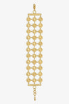 Reign Coin Bracelet Gold Vermeil