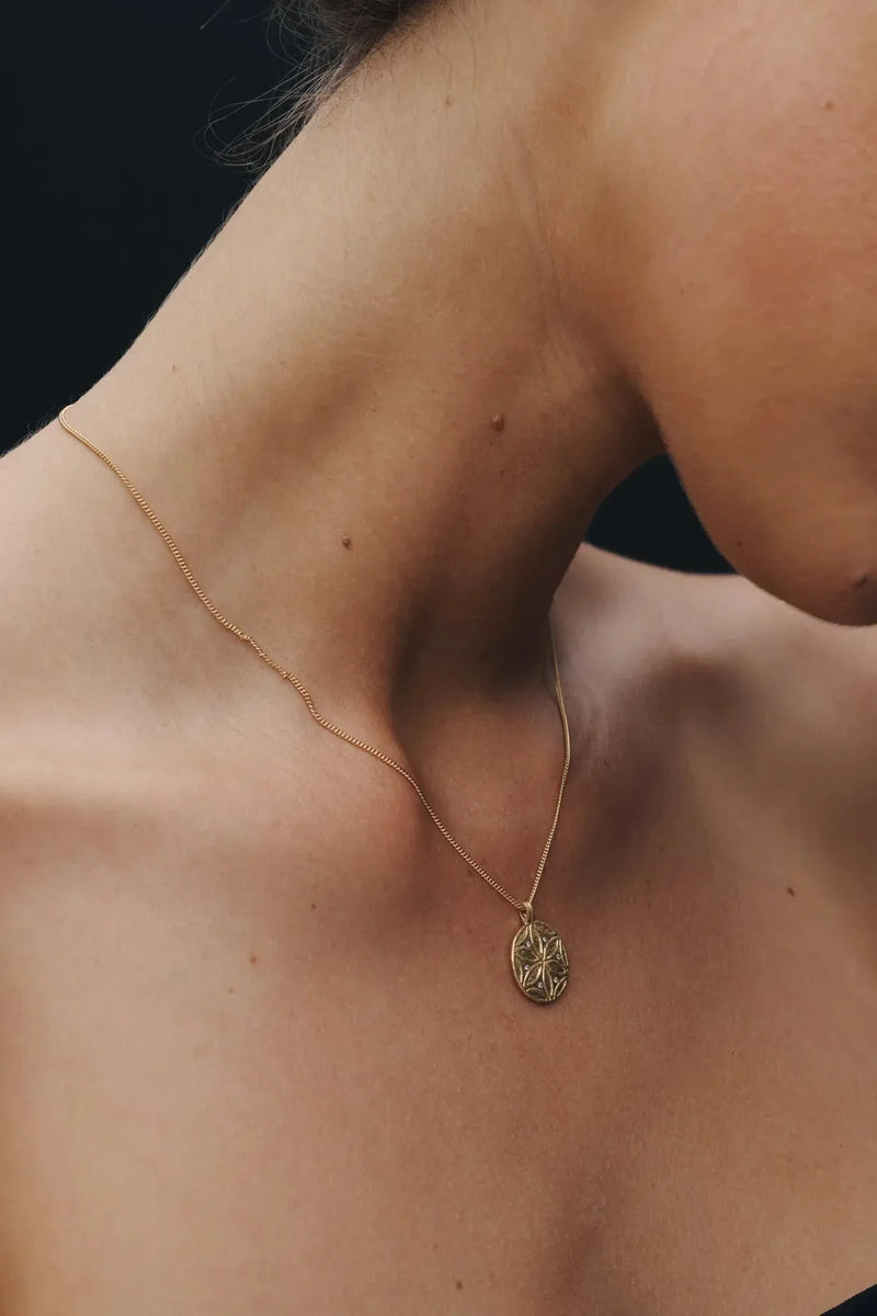 Seed of Life Necklace Gold Vermeil