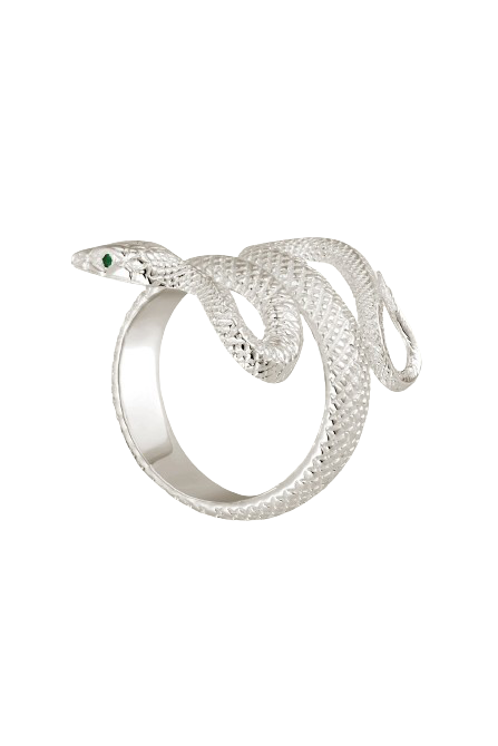 Serpent Ring Silver
