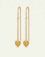 Silph Earrings Gold Vermeil