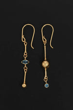 Ula Earrings Gold Vermeil