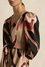 Verge Dress Tearose Organic