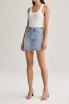 Quinn High Rise Mini Skirt in Swapmeet