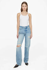 Olsen Jean Destructed Lake Indigo