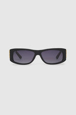 Siena Sunglasses Black with Gold