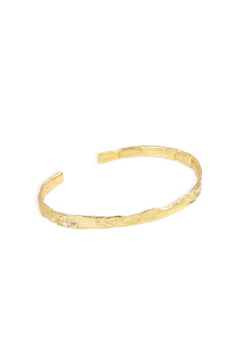 Helios Gold Cuff Bracelet