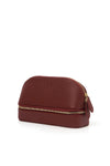 Monroe Jewellery and Cosmetic Travel Bag Burgundy