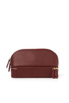 Monroe Jewellery and Cosmetic Travel Bag Burgundy