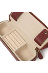 Monroe Jewellery and Cosmetic Travel Bag Burgundy