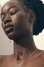 Florence Earrings Gold Vermeil