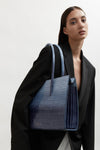 Crush Tote Maxi Croc Dusk