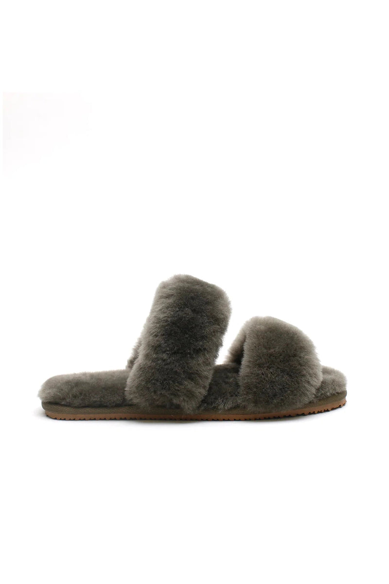 Double Strap Slipper Forest