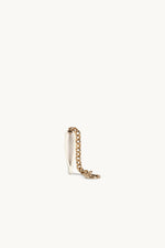 The Palvin Card Holder White Light Gold