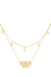 18k Gold Vermeil Blessed Lotus Necklace