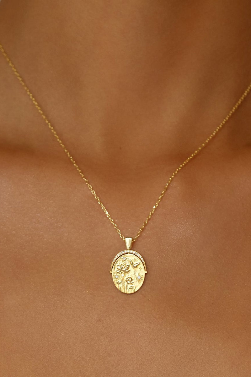 Gold Everything You Are Is Enough Small Necklace