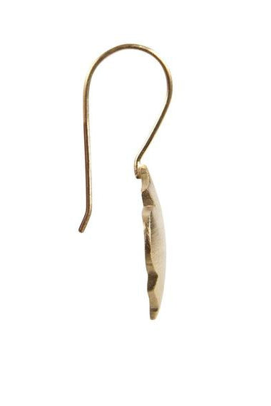 Moroccan Hook Earrings Gold