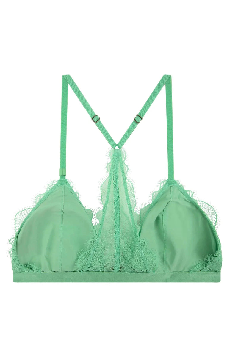 June Bralette Bright Green
