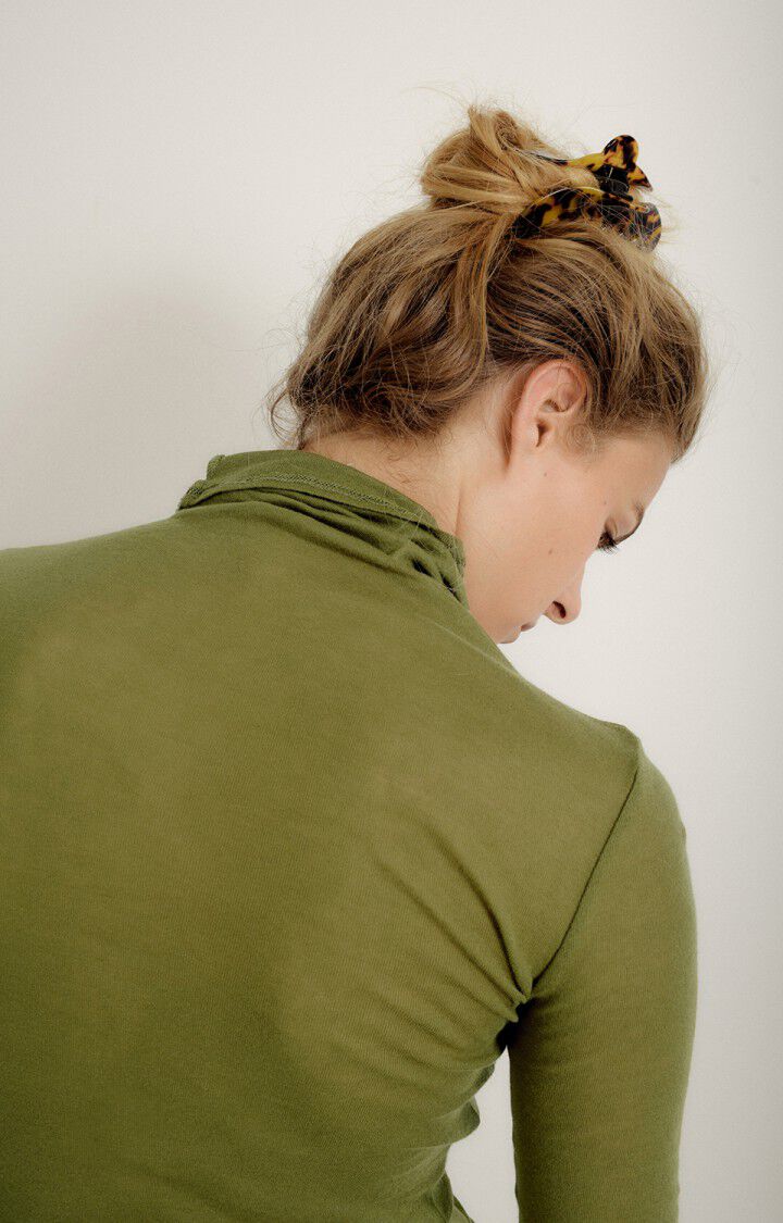 Massachusetts Roll-Neck T-Shirt Vintage Olive
