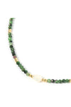 Mila Gemstone Necklace Clinozoisite