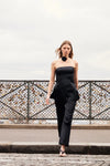 Orsun Strapless Top Black