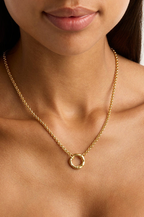 18k Gold Vermeil Horizon Annex Link Necklace