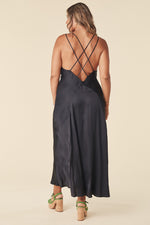 Boudoir Slip Dress Noir