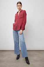 Ellis Shirt Cranberry