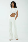 Overflow Tailored Trouser Off White