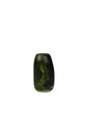 Small Resin Pebble Vase Malachite