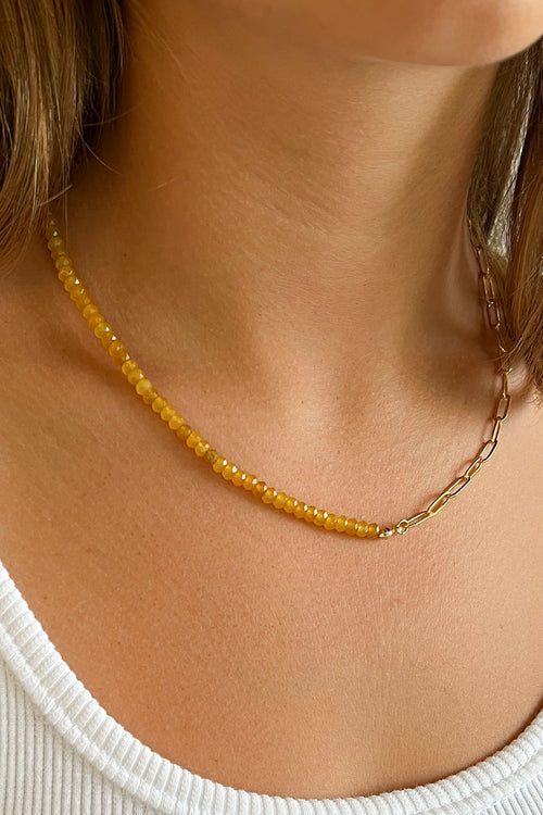 Luella Necklace Malaysian Jade
