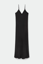 90s Slip Dress Black