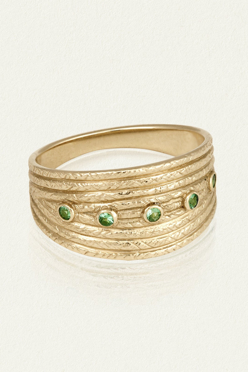 Aviva Ring Solid Gold
